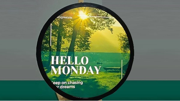 異形廣告機的秘密，普通機器比不了！