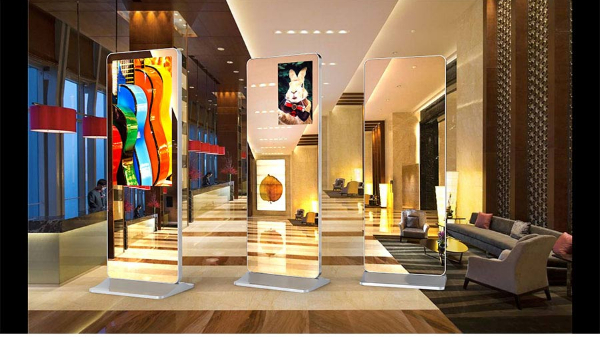 落地式鏡面廣告機 (2) 落地式鏡面廣告機 (2)