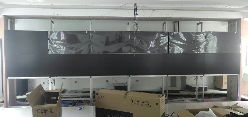 億睿液晶拼接屏聯手湖南武警作戰指揮所構建可視化展示系統